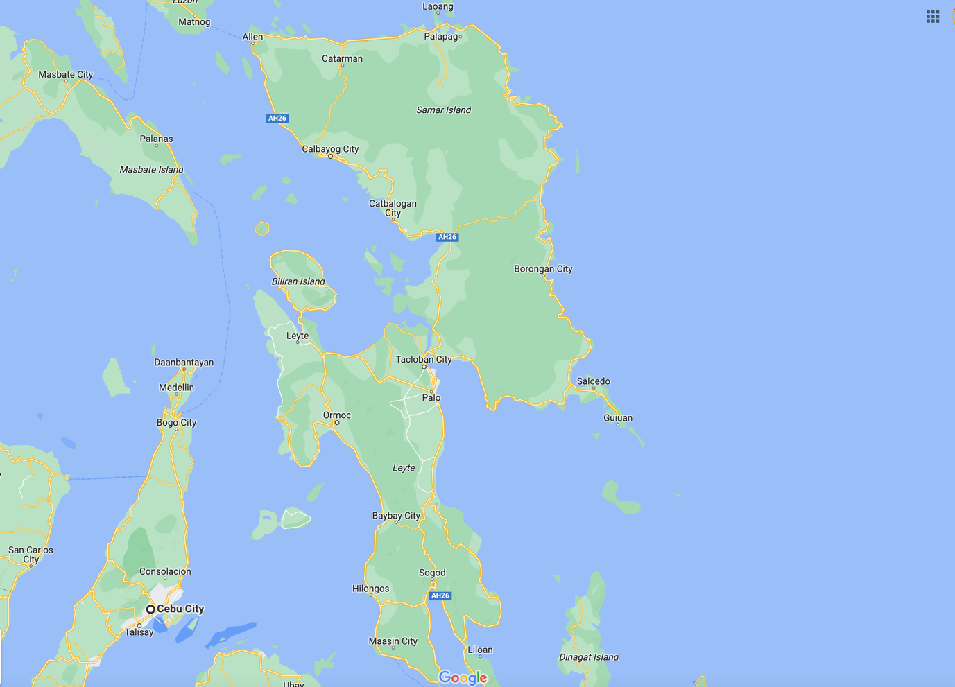A map of the ocean

Description automatically generated